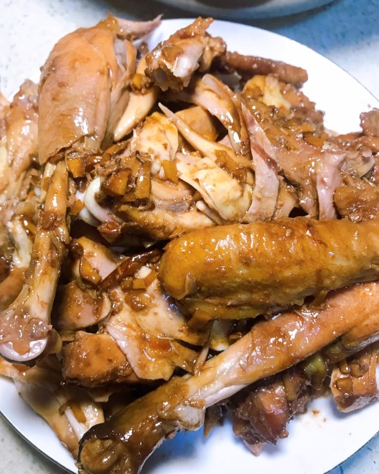 简单快手懒人版电饭锅沙姜鸡