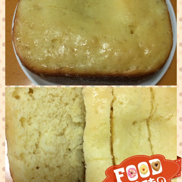 超级好吃的原味面包（面包机版）