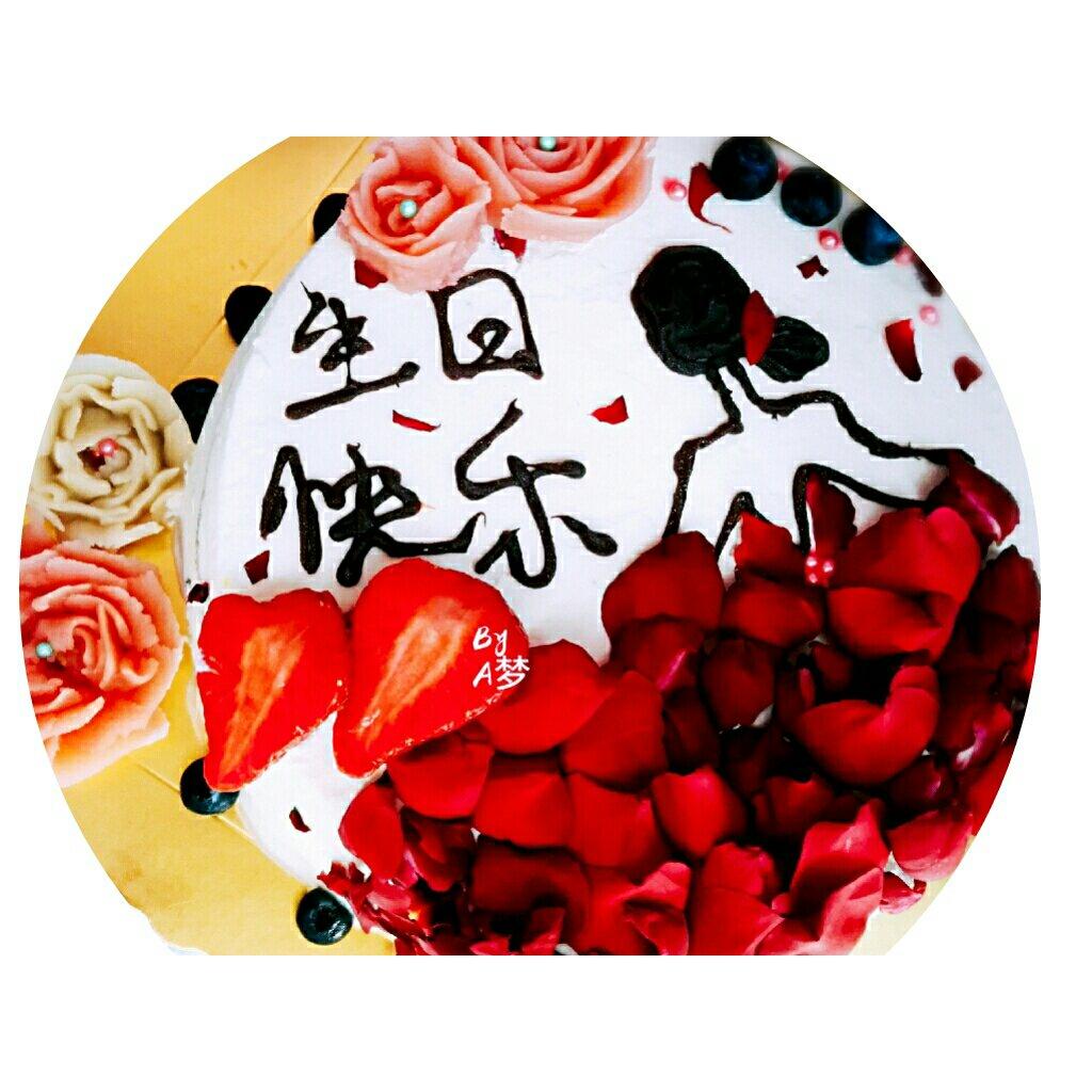 玫瑰花蛋糕