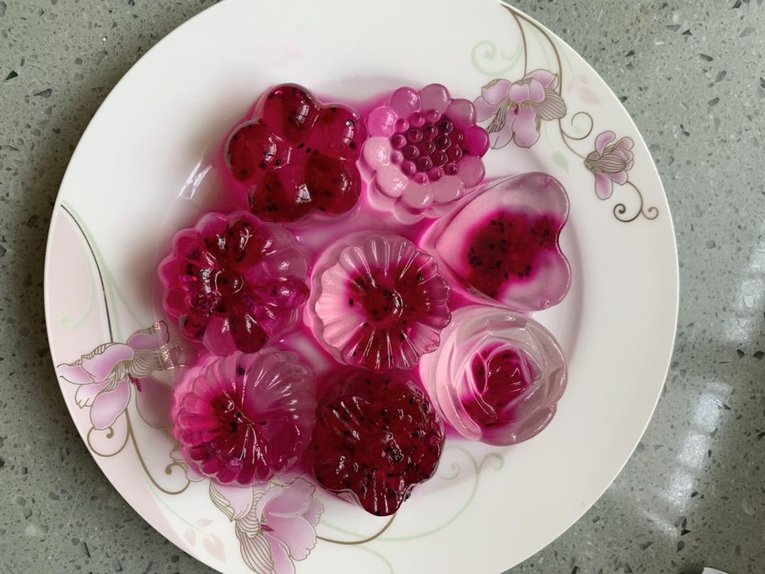 火龙果果冻
