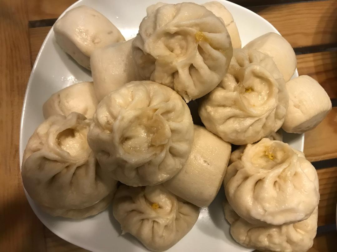 手工包子（肚脐包）