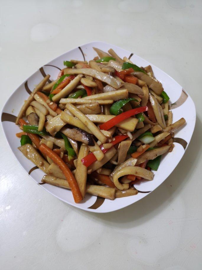 小炒杏鲍菇