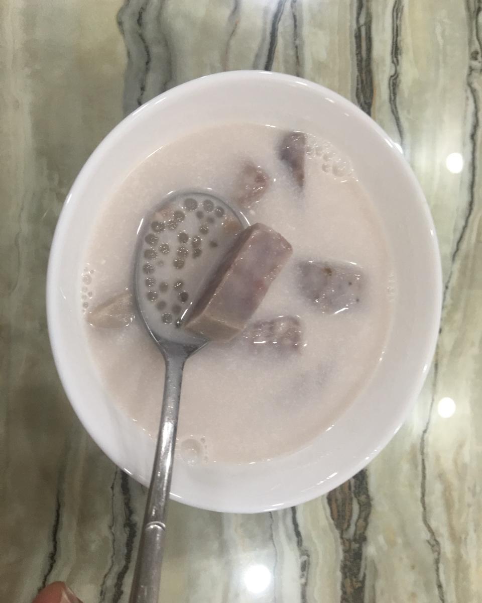 香芋椰汁西米露