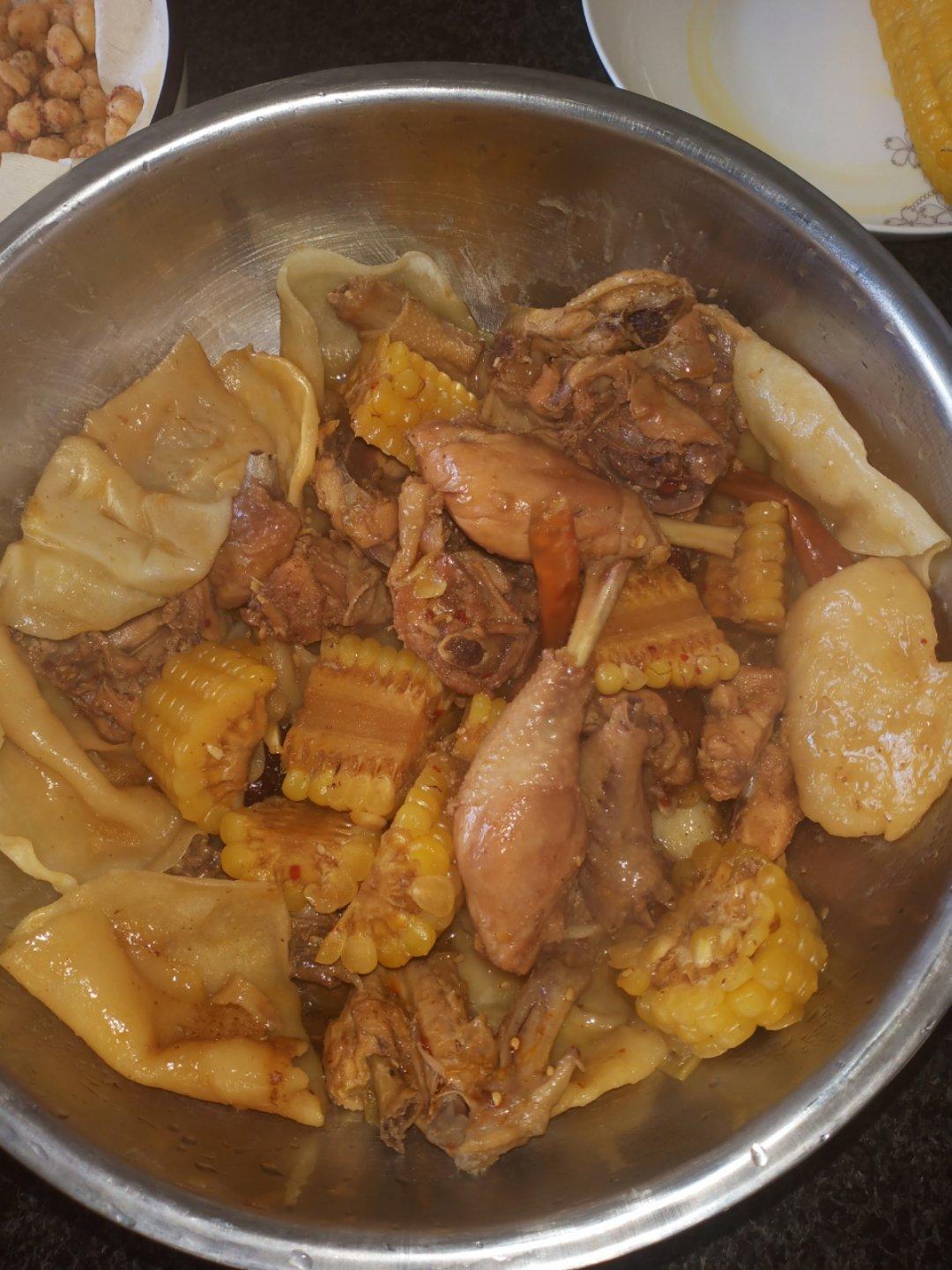 地锅鸡+自制红油【曼食慢语】