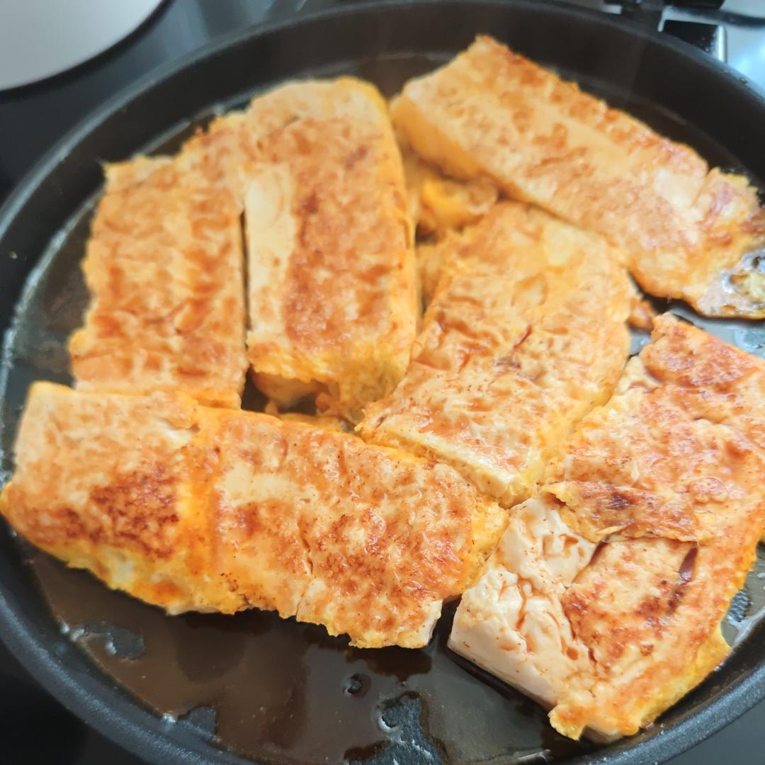 焖煎豆腐