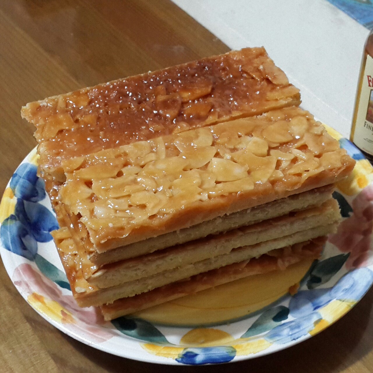 焦糖杏仁饼干