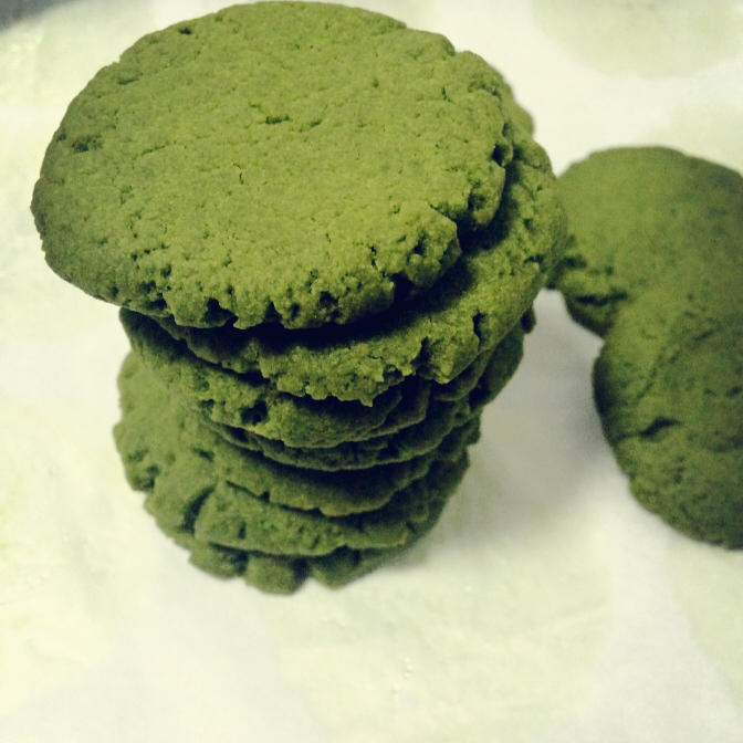 抹茶软曲奇（无蛋）