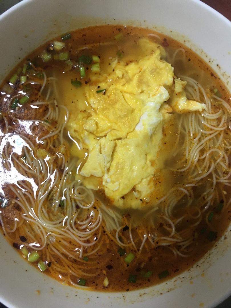 十分钟搞定的热汤面