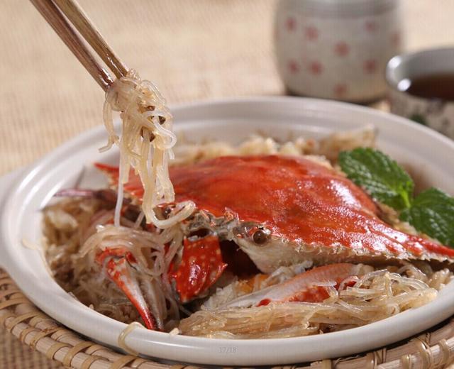 肉末粉丝焗蟹—捷赛私房菜的做法