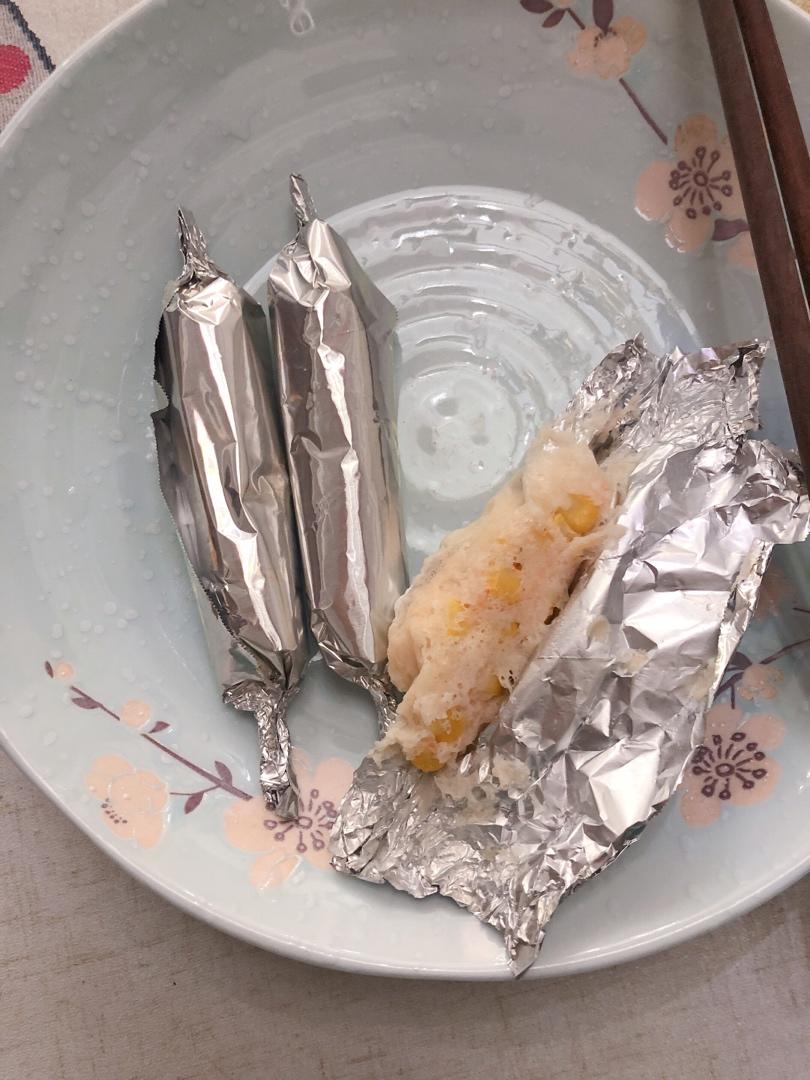宝宝辅食虾肠