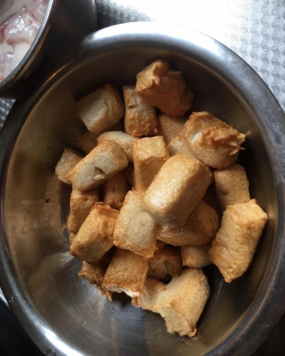 风晓声做的自制鱼豆腐
