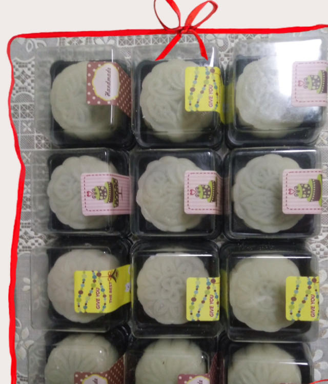 《Tinrry下午茶》冰皮月饼（奶黄馅）