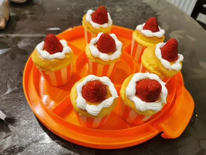 椰浆戚风小蛋糕