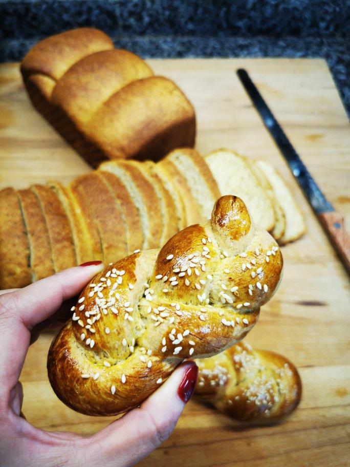 北海道中种花式小面包