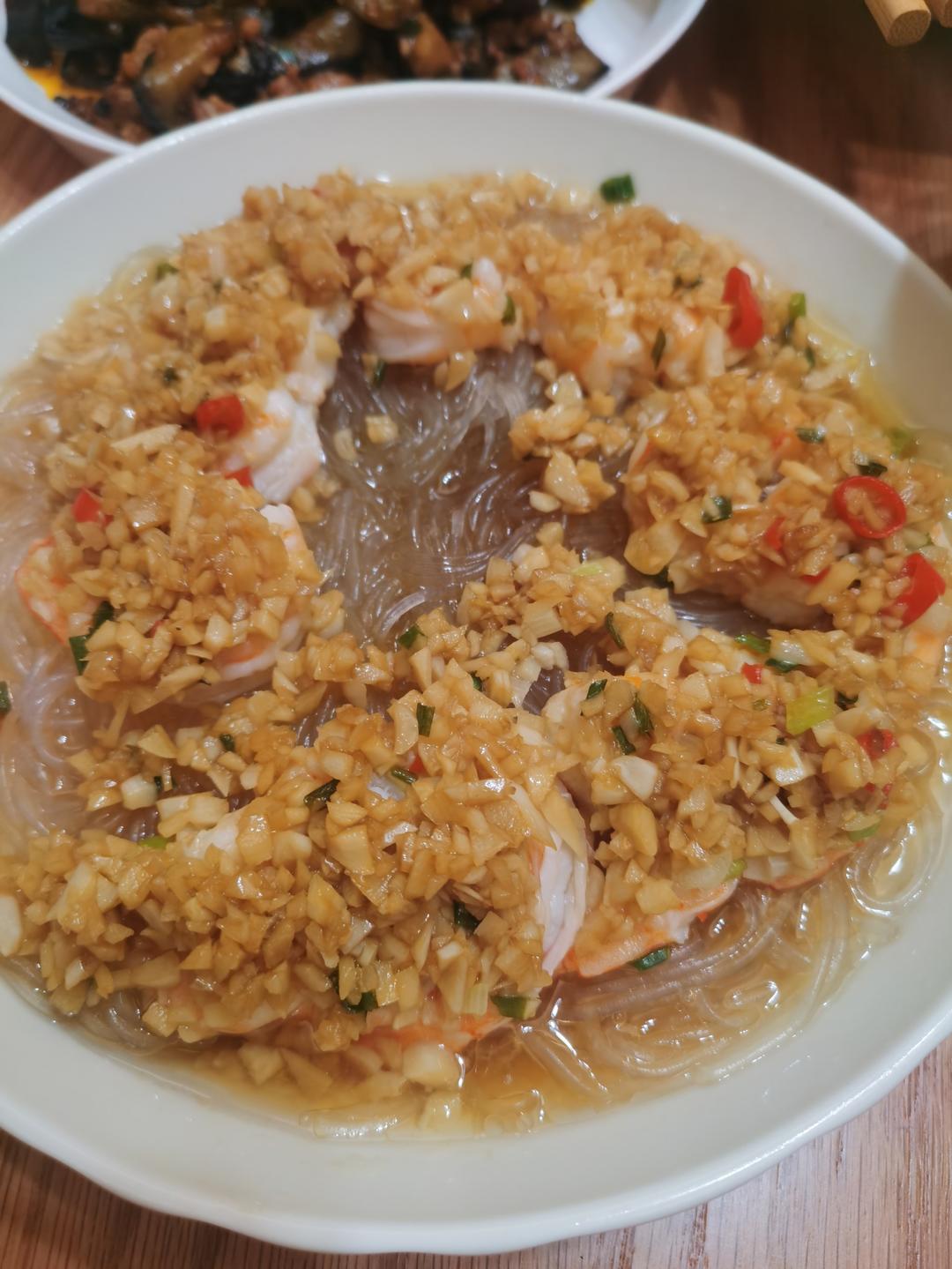 蒜蓉粉丝开背虾