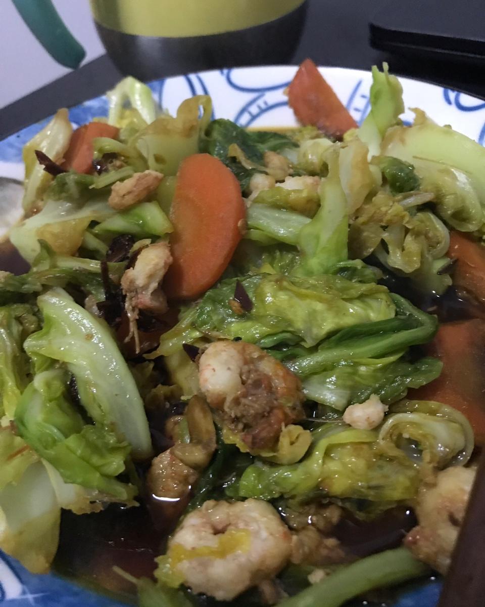 微酸开胃的手撕牛心菜