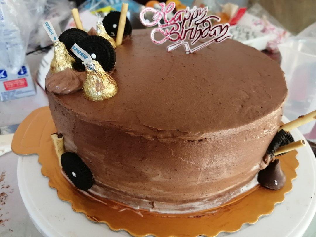 完全巧克力鲜奶蛋糕（小嶋海绵&PH巧克力鲜奶油）