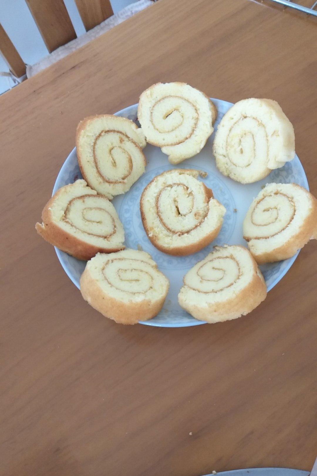 原味蛋糕卷