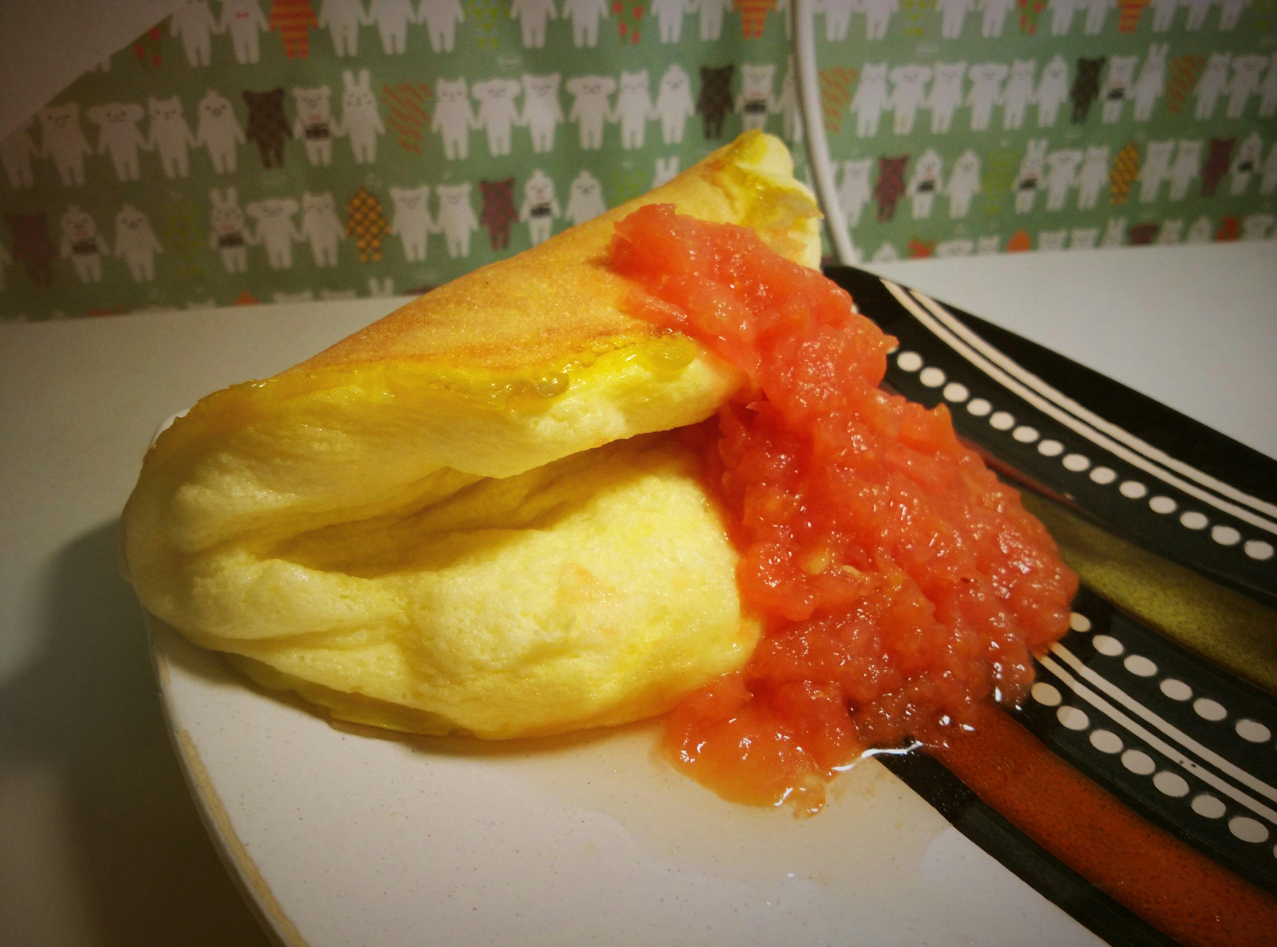 电饭煲舒芙蕾欧姆蛋~ 仿食戟之灵中的Soufflé omelets