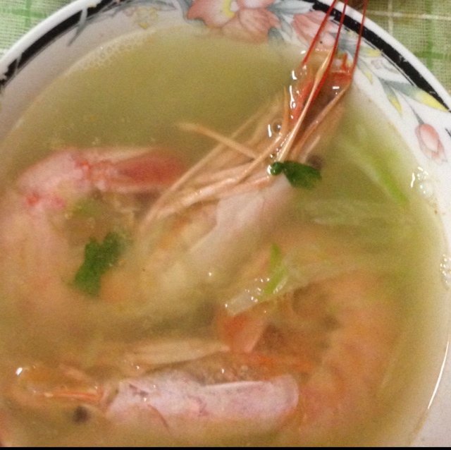 萝卜粉丝虾仁汤