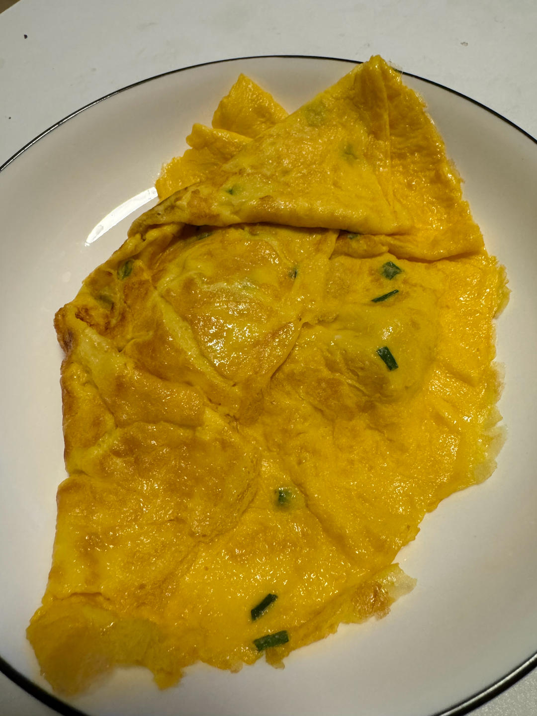 简单快手鸡蛋饼 柔软翻面不破