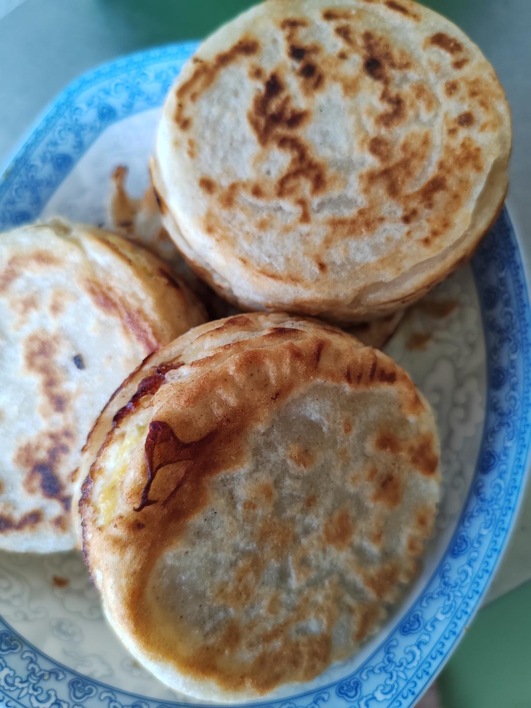 早餐霸王~沉甸甸鸡蛋汉堡