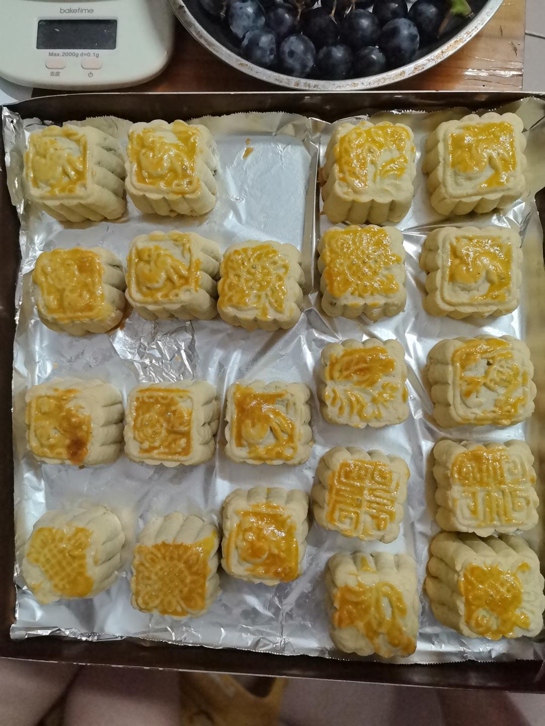 椰蓉奶酥月饼/椰香奶香浓郁/曲奇口感/不可错过