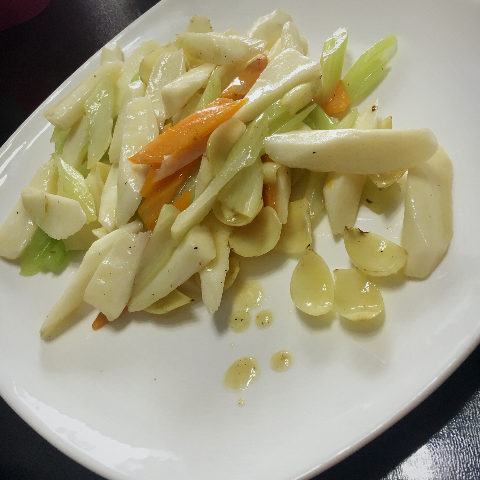 7175做的山药炒百合