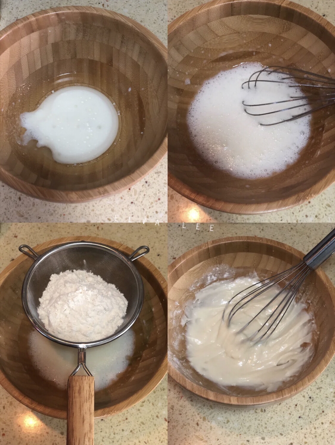 低糖低油~不裂不塌水光肌戚风蛋糕的做法 步骤1