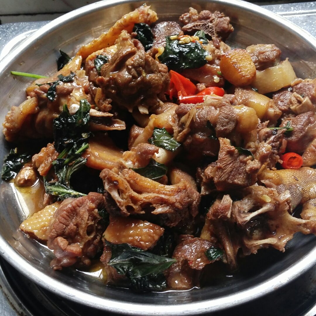 无穷_ma3b做的紫苏焖鸭