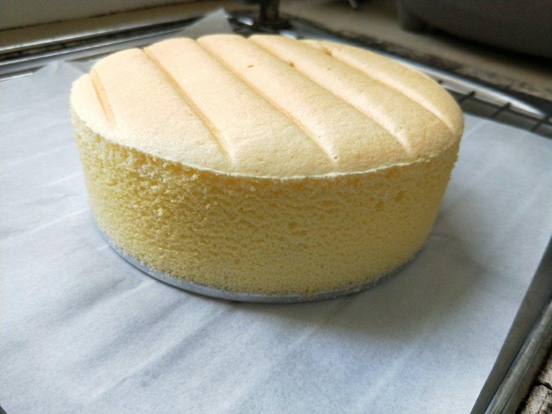基础戚风蛋糕【承重好、可做奶油蛋糕内胚】