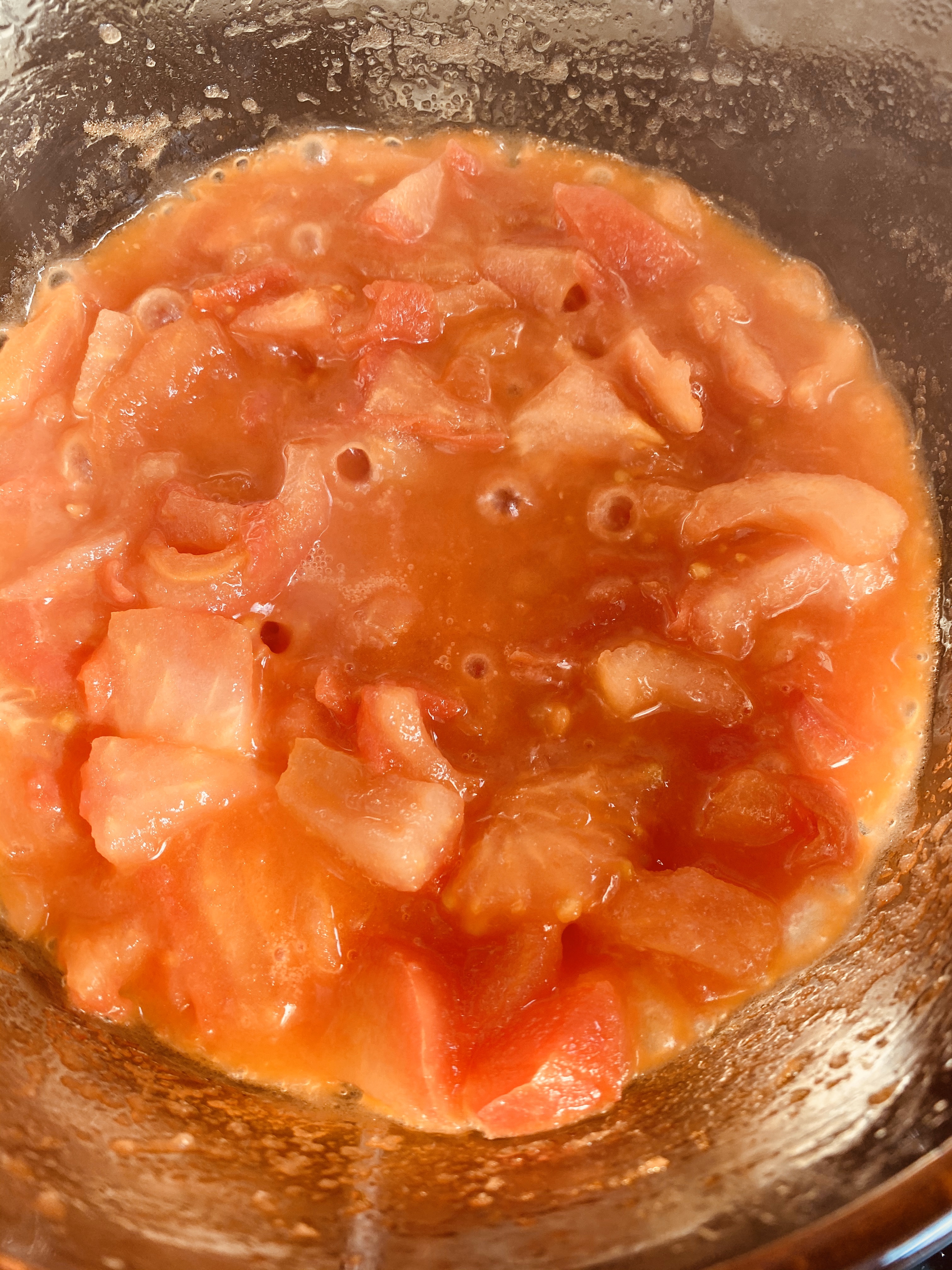 超级懒人食谱——西红柿 金针菇 豆腐的做法 步骤4