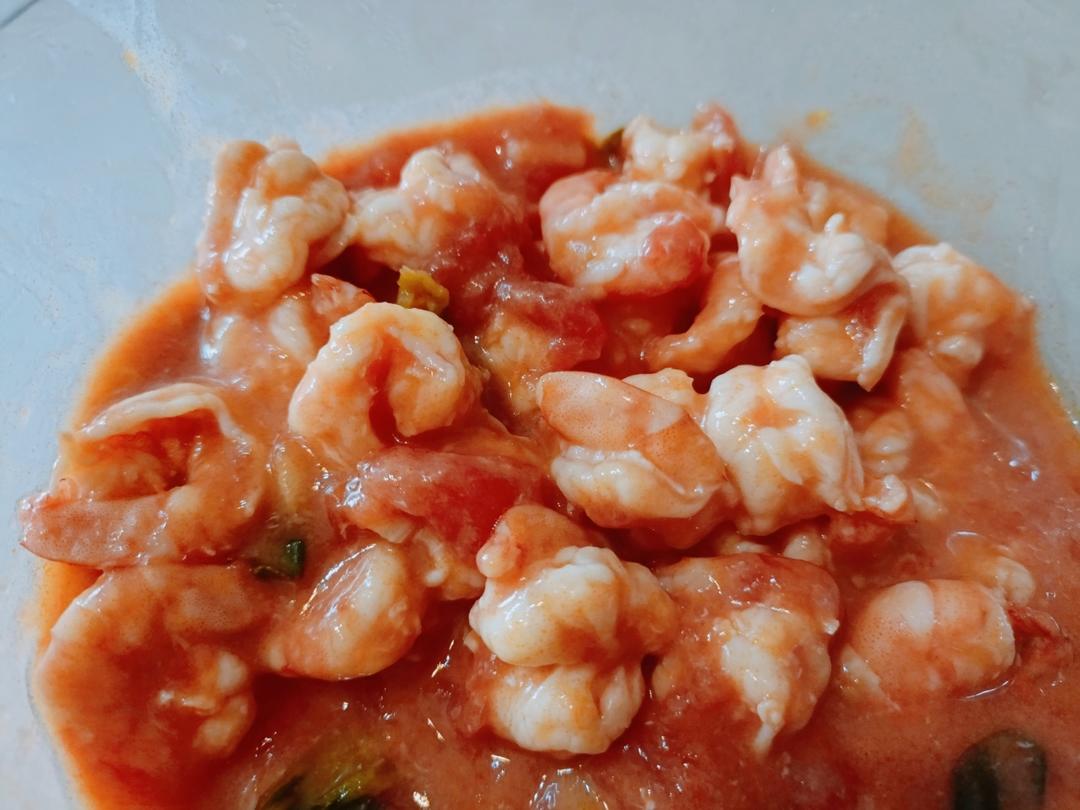 C.J的快手茄汁虾仁