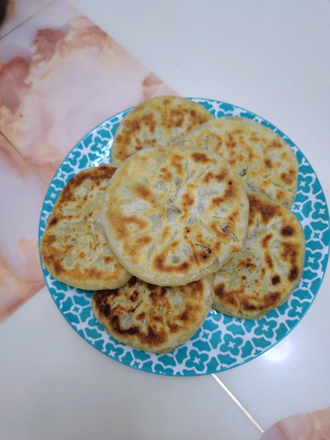 重磅炸弹  ‼️酥掉渣的蜜豆红糖酥饼  简单易做    新手💯百分百成功   附细节视频
