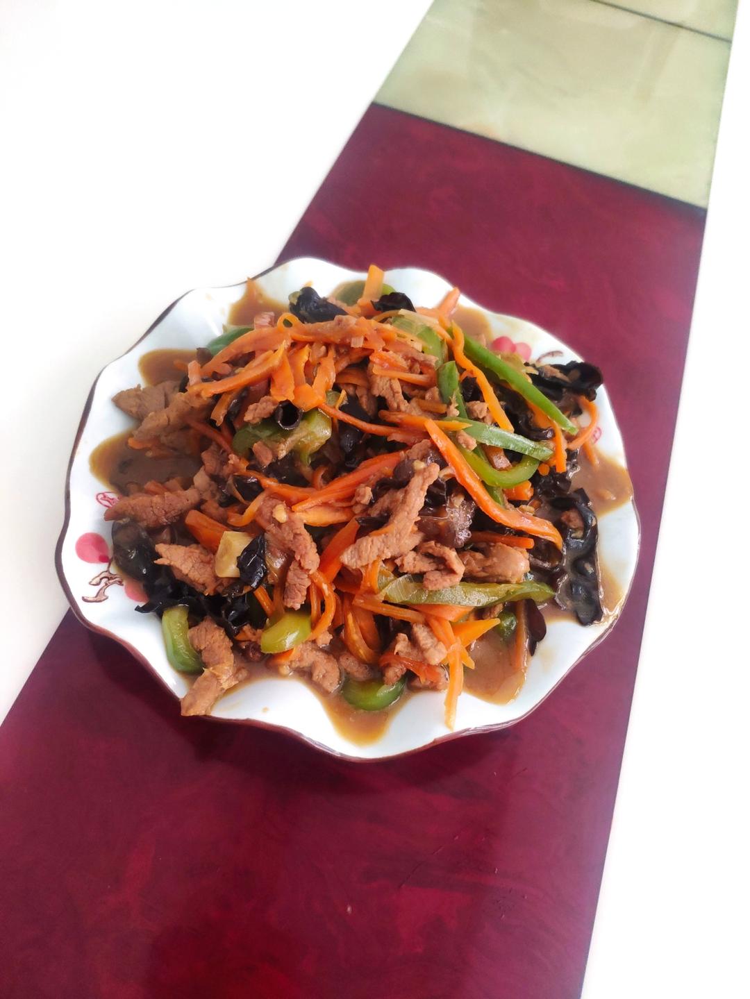 超级下饭鱼香肉丝（不辣版）