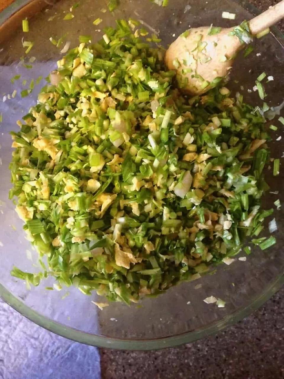 韭菜鸡蛋虾仁三鲜饺子