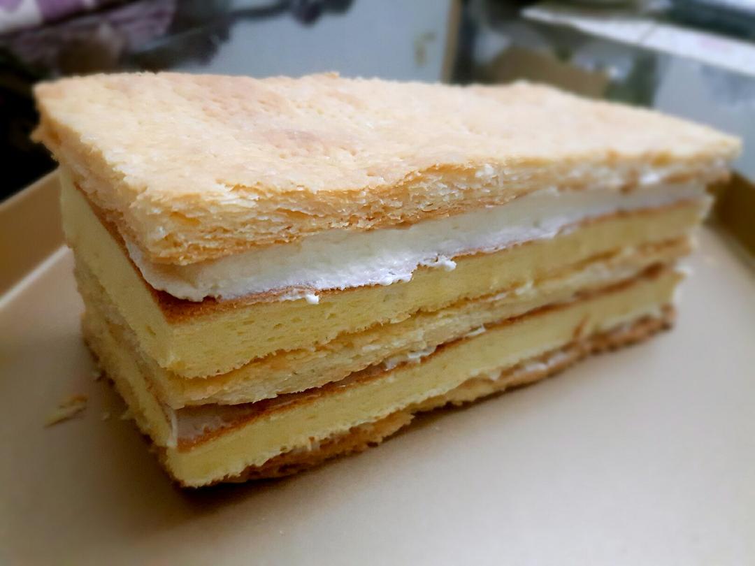 peterpan_da做的【君之】拿破仑酥(含千层酥皮,蛋糕片,奶油霜详细做法