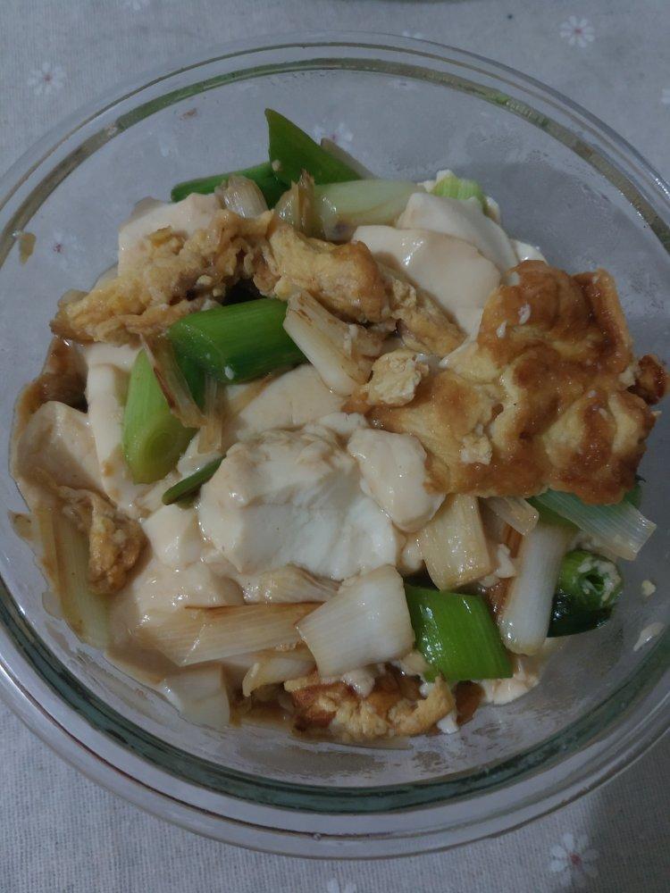 鸡蛋炒嫩豆腐
