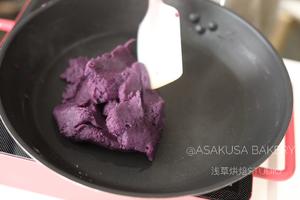 咸蛋黄紫薯仙豆糕的做法 步骤13