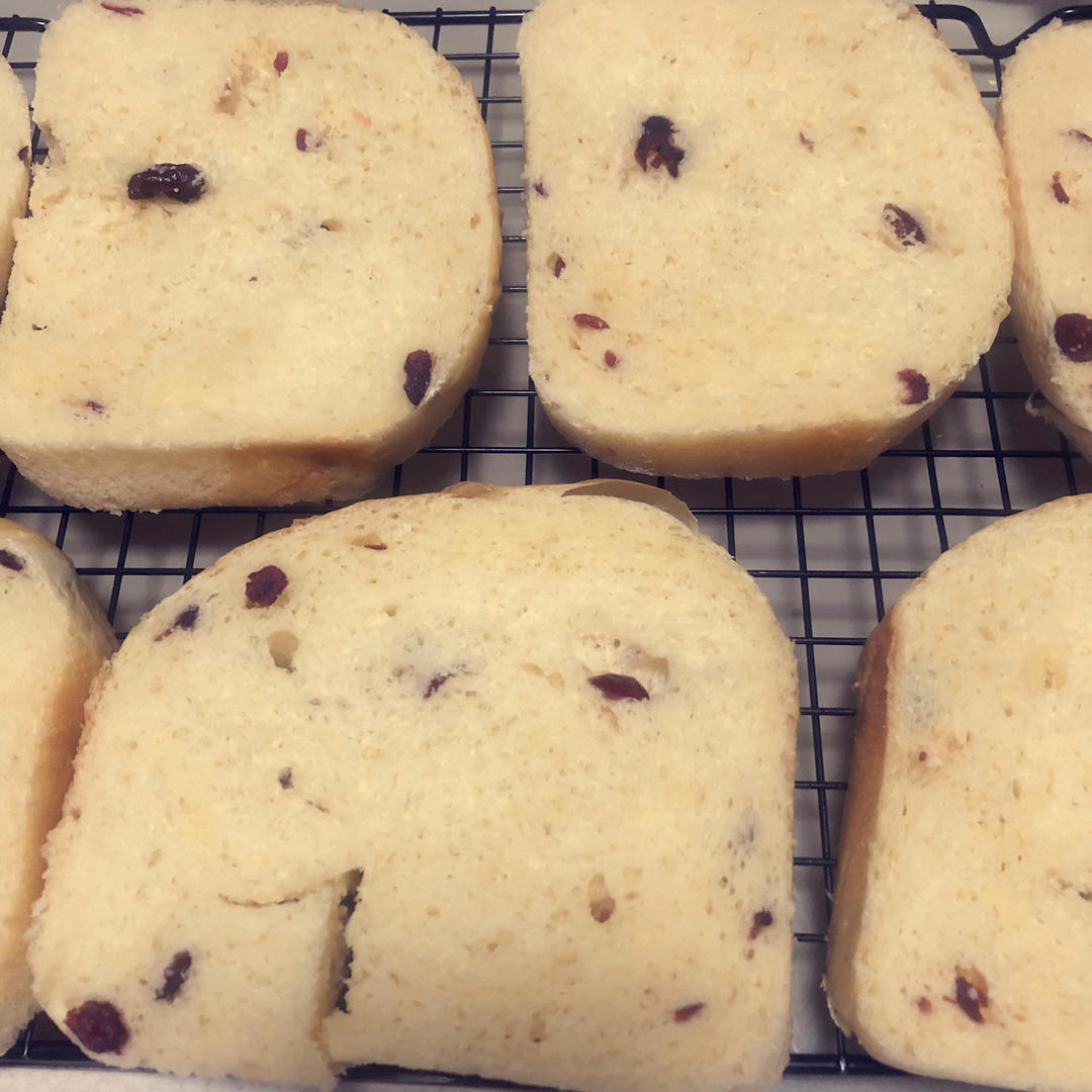 蔓越莓面包（东菱面包机版）