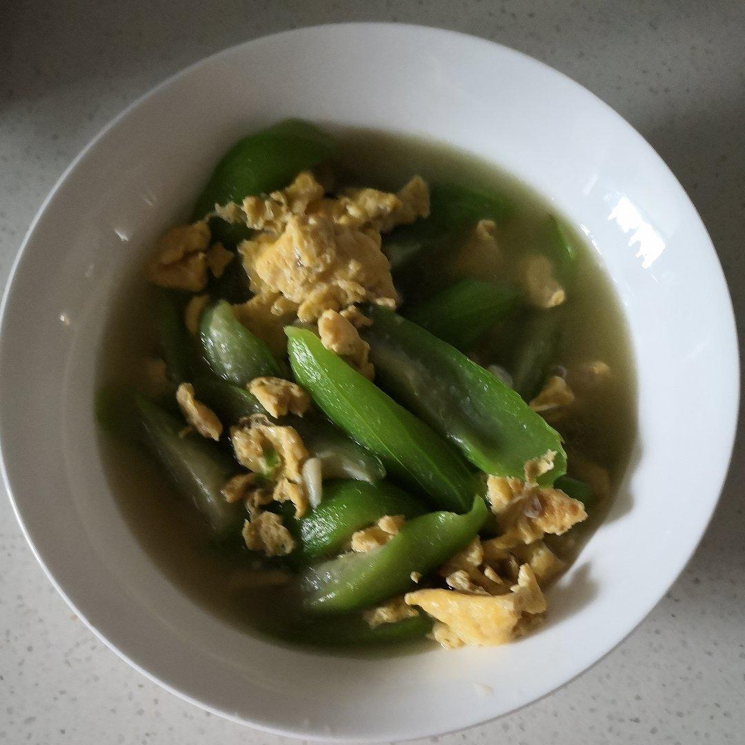 丝瓜炒鸡蛋
