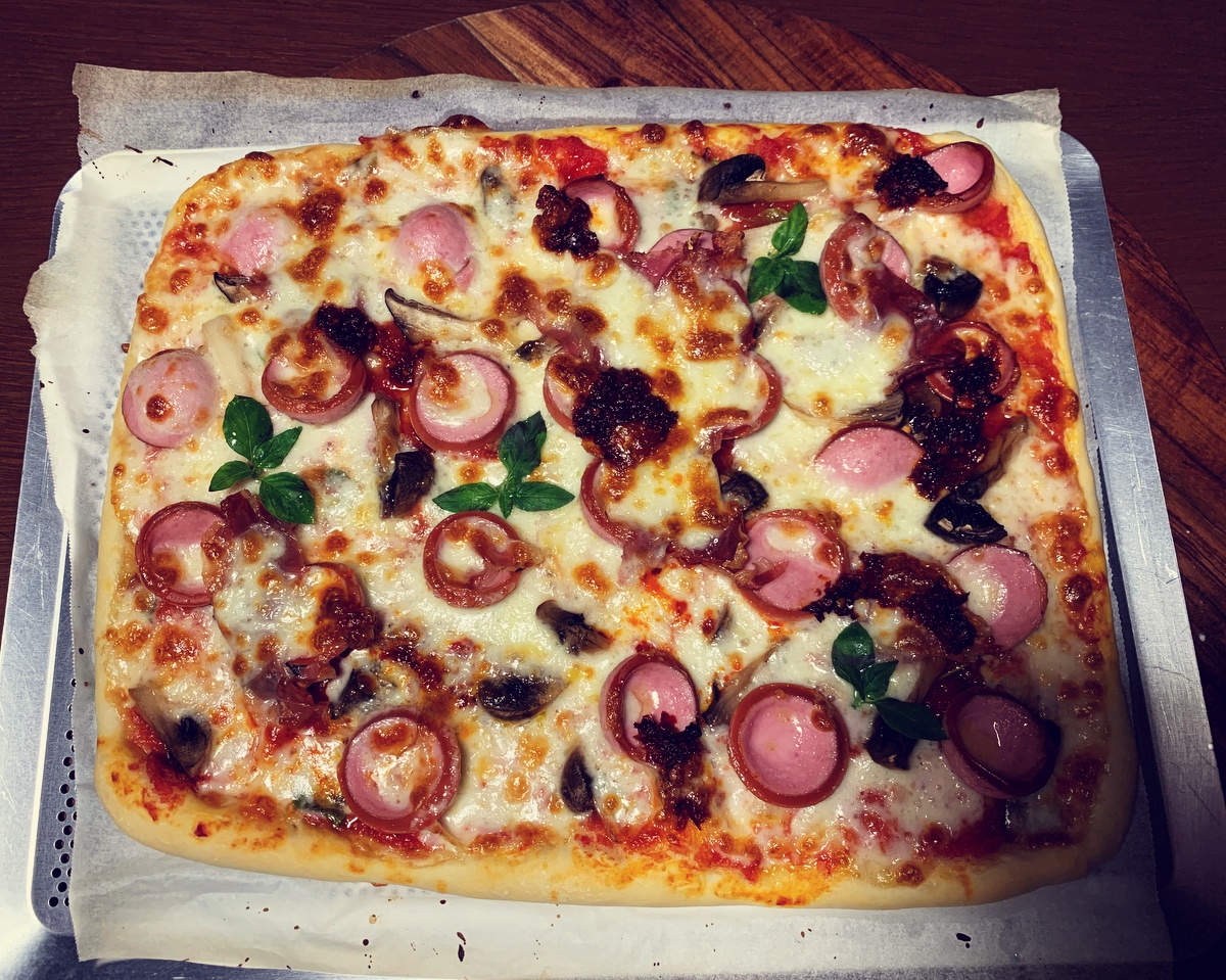 烤箱版的披萨🍕的做法 步骤14