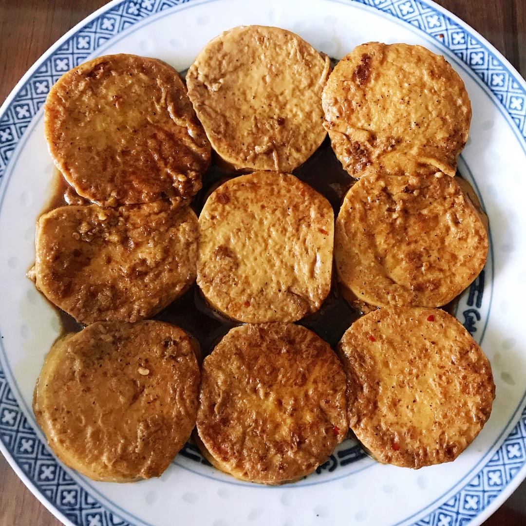 香煎素鸡