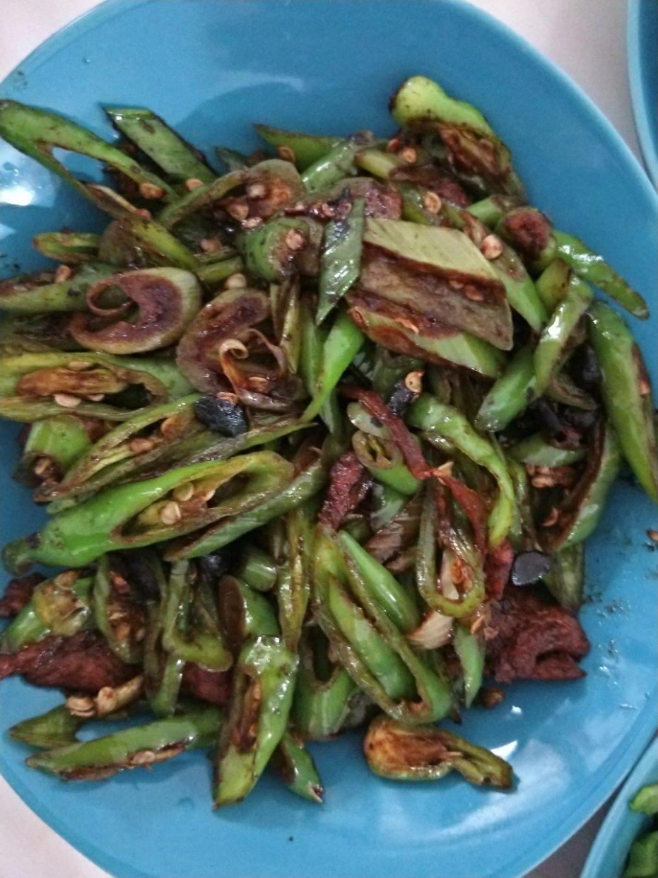 ㊙️腊味‼️腊肉煸茶树菇‼️营养美味