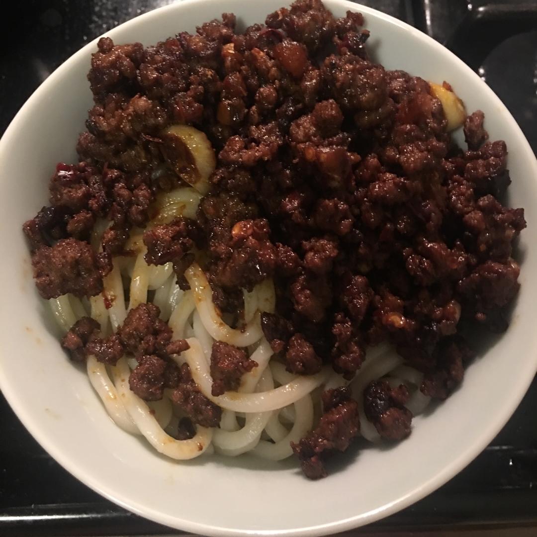 自制杂酱面