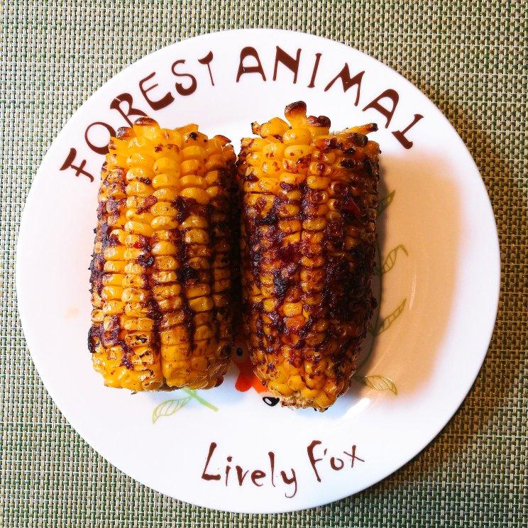 香辣烤玉米