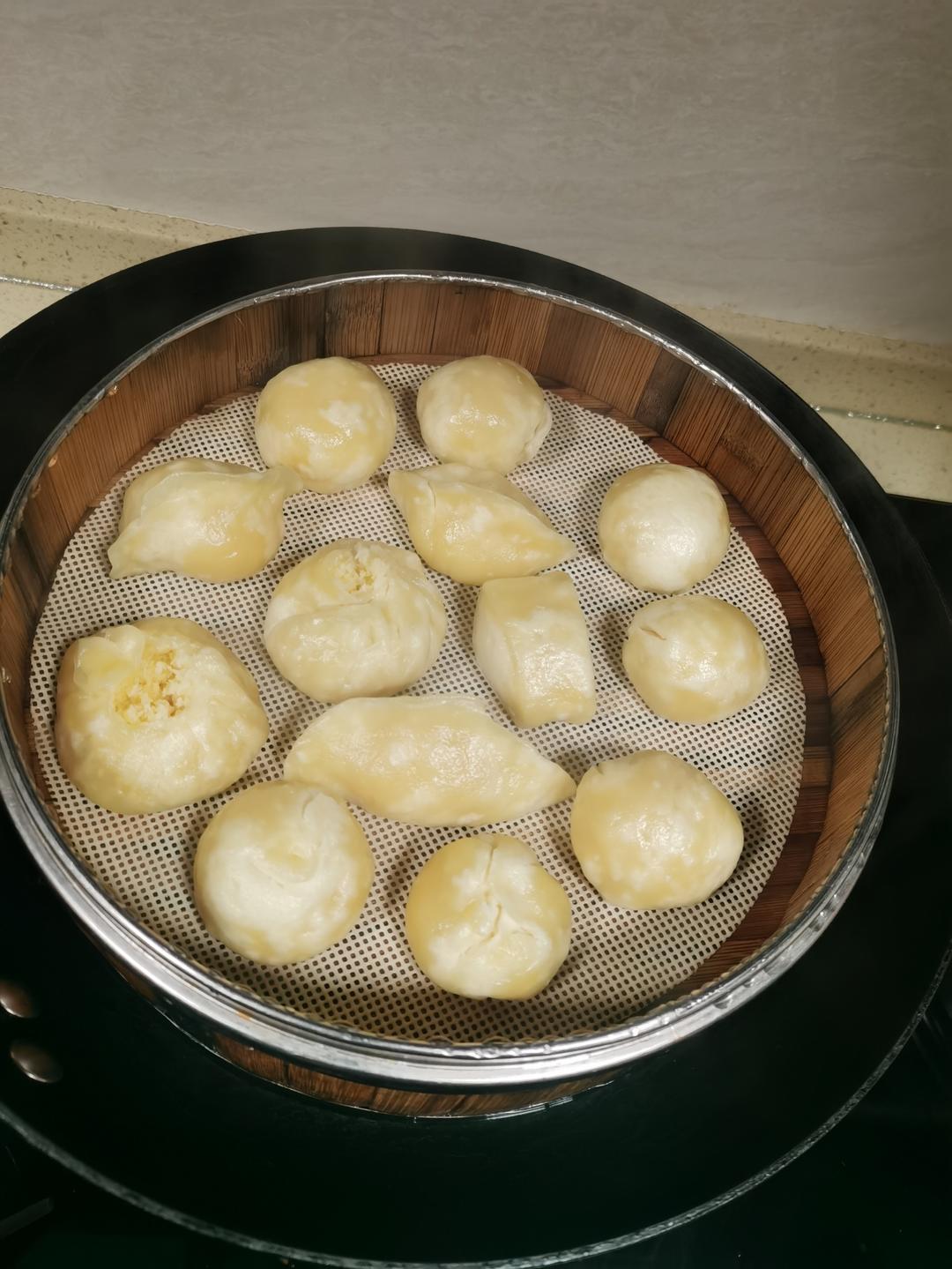 一发奶香小馒头，口感特别好！