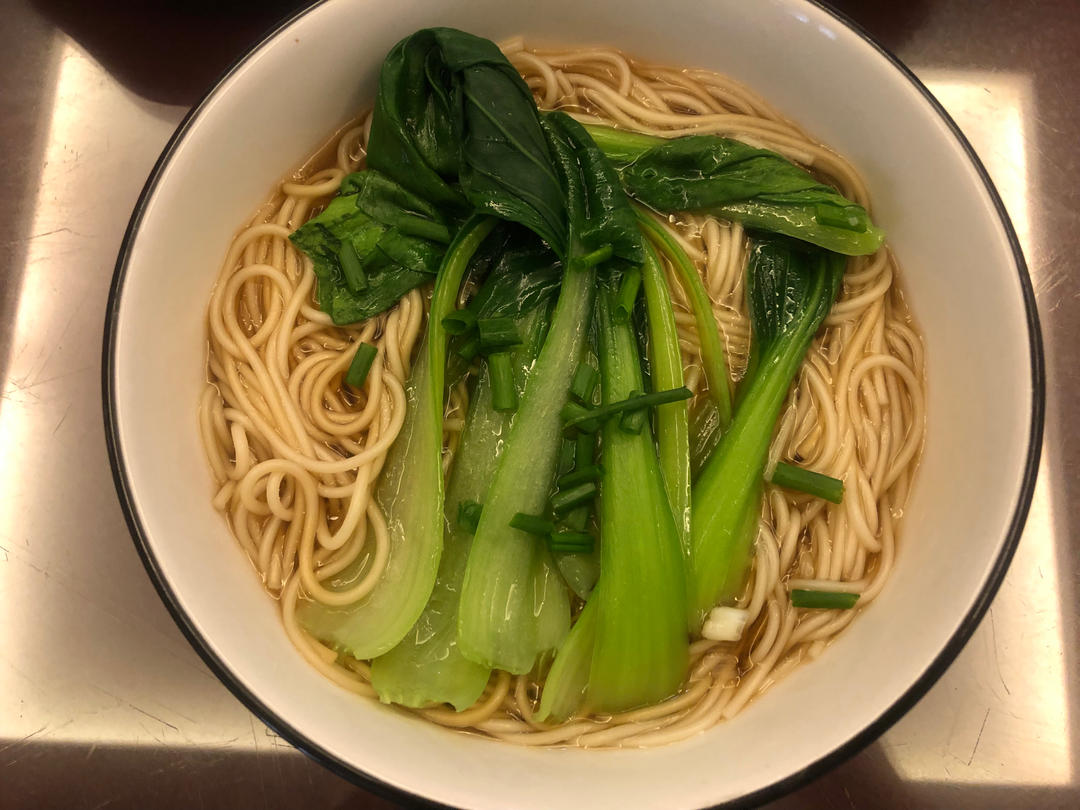青菜汤面