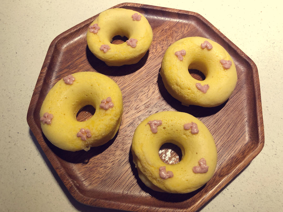 好吃不上火的甜甜圈蒸蛋糕