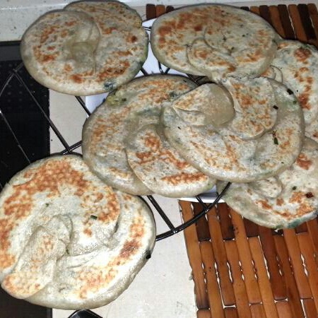 家常葱油饼